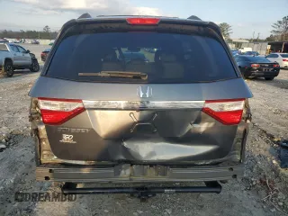2011 Honda Odyssey EX-L with VIN 5FNRL5H68BB068345, listed as a Copart auction lot 44045635 with 181,164 mi miles and Salvage Title. Bid and sale history available at DreamBid. Image 6.