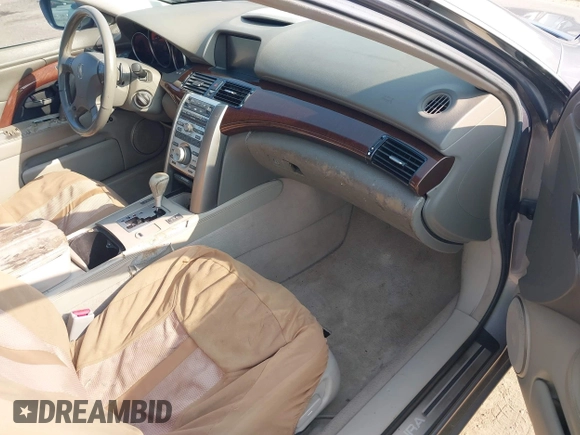 2006 Acura RL with VIN JH4KB16516C008190, listed as a IAAI auction lot 42433002 with 216,426 mi miles and . Bid and sale history available at DreamBid. Image 5.