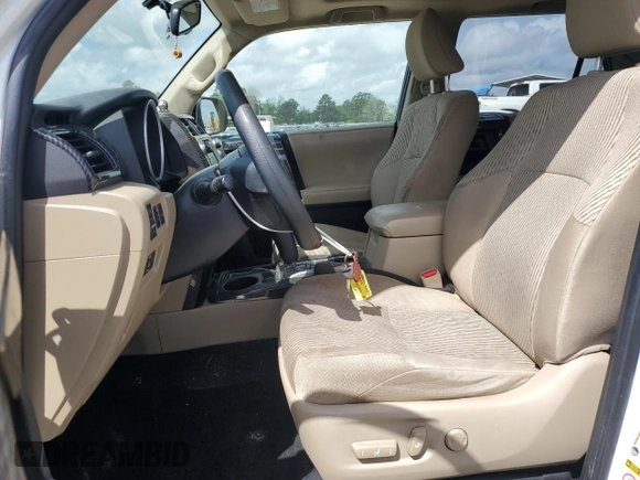 2013 Toyota 4Runner SR5 with VIN JTEZU5JR8D5062076, listed as a Copart auction lot 50718195 with 76,226 mi miles and Salvage Title. Bid and sale history available at DreamBid. Image 7.