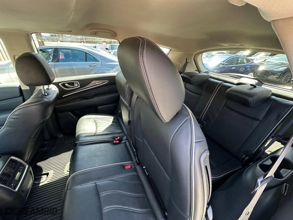 2017 Infiniti QX60 with VIN 5N1DL0MM5HC557515, listed as a Copart auction lot 53693325 with 56,353 mi miles and Clean Title. Bid and sale history available at carsss.com. Image 6.