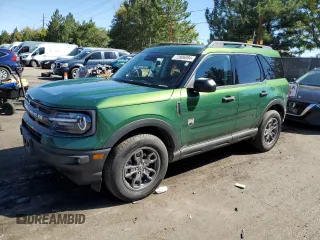 2023 Ford Bronco Sport Big Bend with VIN 3FMCR9B64PRE21363, listed as a Copart auction lot 72906084 with 11,166 mi miles and Salvage title. Bid and sale history available at DreamBid. Image 1.