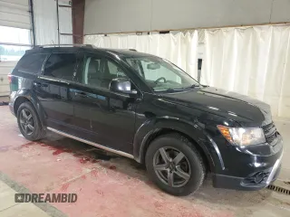 2015 Dodge Journey Crossroad with VIN 3C4PDDGGXFT725744, listed as a Copart auction lot 60808455 with 210,141 mi miles and Salvage title. Bid and sale history available at DreamBid. Image 4.