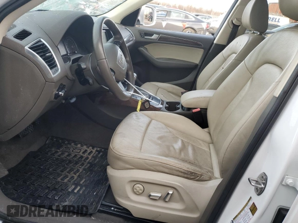 2015 Audi Q5 Premium with VIN WA1CFAFP3FA142894, listed as a Copart auction lot 81086684 with 125,502 mi miles and Salvage Title. Bid and sale history available at carsss.com. Image 7.