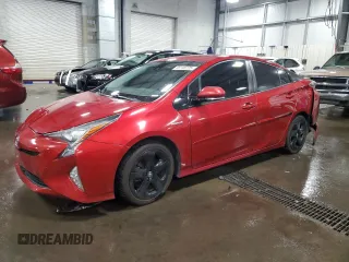 2016 Toyota Prius Four z VIN JTDKARFU0G3516985, wystawiony jako Copart lot #56145775 z przebiegiem 110 315 mil mil oraz Szkoda całkowita • Salvage title. Historia ofert i sprzedaży dostępna na DreamBid. Obrazek 1.