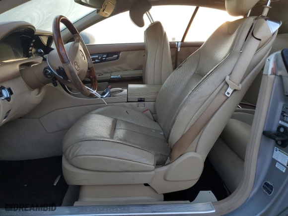 2009 Mercedes-Benz CL-Class 5.5L V8 with VIN WDDEJ86X49A022571, listed as a Copart auction lot 73634554 with NaN miles and Salvage Title. Bid and sale history available at carsss.com. Image 7.