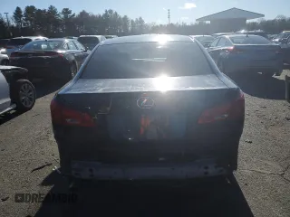 2006 Lexus IS 250 with VIN JTHCK262962006449, listed as a Copart auction lot 41628325 with 193,645 mi miles and Salvage Title. Bid and sale history available at DreamBid. Image 6.