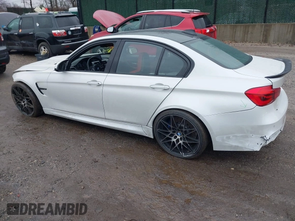 2018 BMW M3 with VIN WBS8M9C53J5K98477, listed as a IAAI auction lot 41733214 with 29,226 mi miles and . Bid and sale history available at DreamBid. Image 3.