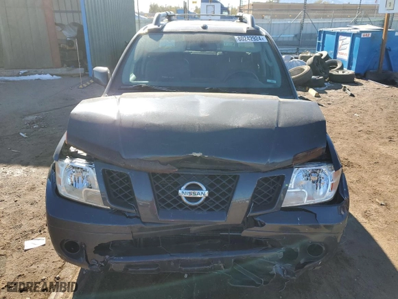 2011 Nissan Frontier PRO-4X with VIN 1N6AD0EV9BC414521, listed as a Copart auction lot 80242924 with 0 mi miles and Salvage Title. Bid and sale history available at carsss.com. Image 12.