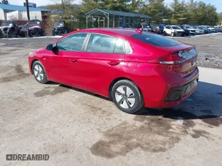 2019 Hyundai Ioniq Hybrid Blue with VIN KMHC65LC8KU119579, listed as a IAAI auction lot 41617117 with 63,796 mi miles. Bid and sale history available at carsss.com. Image 3.