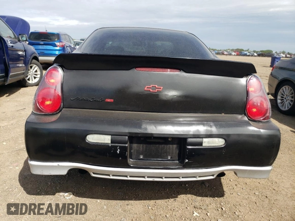2004 Chevrolet Monte Carlo SS Supercharged z VIN 2G1WZ121749173420, wystawiony jako Copart lot #58777355 z przebiegiem 179 348 mil mil oraz Tytuł czysty. Historia ofert i sprzedaży dostępna na DreamBid. Obrazek 6.