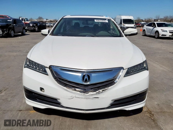 2016 Acura TLX with VIN 19UUB1F32GA008089, listed as a Copart auction lot 49643095 with 71,093 mi miles and Salvage Title. Bid and sale history available at carsss.com. Image 5.