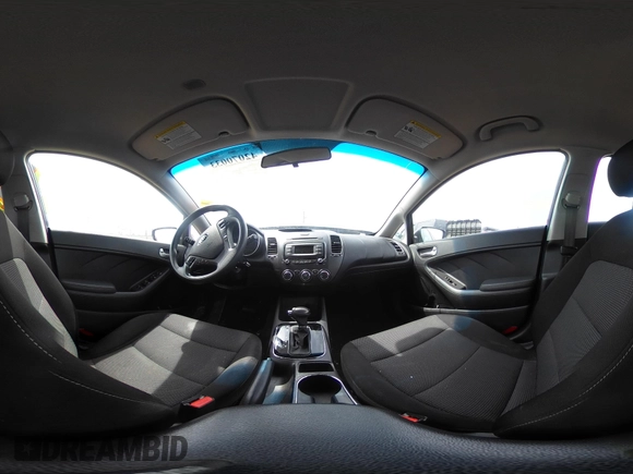 2018 Kia Forte LX with VIN 3KPFK4A77JE189410, listed as a IAAI auction lot 42070033 with 97,698 mi miles. Bid and sale history available at carsss.com. Image 19.