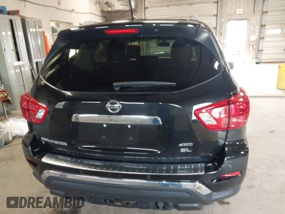 2017 Nissan Pathfinder Platinum with VIN 5N1DR2MM1HC632396, listed as a IAAI auction lot 41871050 with 53,419 mi miles and . Bid and sale history available at DreamBid. Image 16.