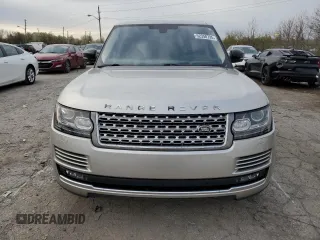 2015 Land Rover Range Rover Supercharged z VIN SALGS2TF1FA242134, wystawiony jako Copart lot #52358725 z przebiegiem Nie podano mil oraz Czysty tytuł • Clean title. Historia ofert i sprzedaży dostępna na DreamBid. Obrazek 5.