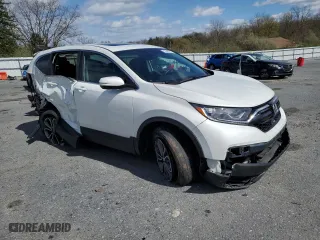 2022 Honda CR-V EX-L with VIN 2HKRW2H82NH647845, listed as a Copart auction lot 52248815 with 40,758 mi miles and Salvage Title. Bid and sale history available at carsss.com. Image 4.