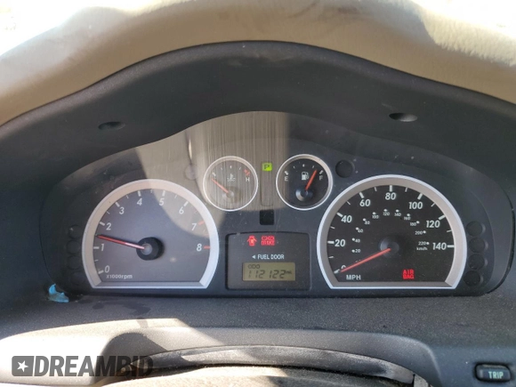 2006 Hyundai Santa Fe GLS with VIN KM8SC73D86U090048, listed as a Copart auction lot 77769074 with 112,122 mi miles and Salvage Title. Bid and sale history available at carsss.com. Image 9.
