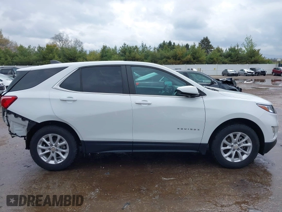 2021 Chevrolet Equinox LT z VIN 3GNAXUEV4MS125780, wystawiony jako IAAI lot #42148231 z przebiegiem 70 805 mil mil oraz . Historia ofert i sprzedaży dostępna na DreamBid. Obrazek 14.
