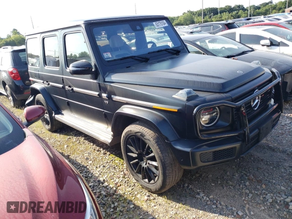 2020 Mercedes-Benz G 550 with VIN W1NYC6BJ5LX353468, listed as a Copart auction lot 63175104 with 68,520 mi miles and Salvage Title. Bid and sale history available at DreamBid. Image 4.