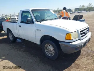2002 Ford Ranger XL with VIN 1FTYR10D92PB51236, listed as a IAAI auction lot 42027998 with 160,496 mi miles. Bid and sale history available at carsss.com. Image 1.