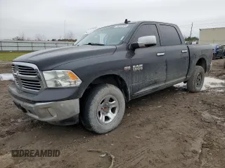 2018 Ram 1500 Big Horn z VIN 3C6RR6LT6JG151726, wystawiony jako Copart lot #45282325 z przebiegiem 107 362 mil mil oraz Szkoda całkowita • Salvage title. Historia ofert i sprzedaży dostępna na DreamBid. Obrazek 1.