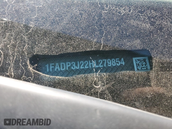 2017 Ford Focus Titanium with VIN 1FADP3J22HL279854, listed as a Copart auction lot 61209135 with 106,323 mi miles and Salvage title. Bid and sale history available at DreamBid. Image 13.