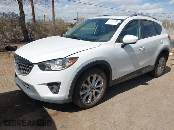 2013 Mazda CX-5 Grand Touring with VIN JM3KE4DE0D0148590, listed as a IAAI auction lot 41685993 with 189,843 mi miles. Bid and sale history available at carsss.com. Image 2.