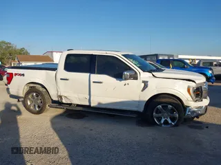 2021 Ford F-150 XL with VIN 1FTFW1E89MFB34411, listed as a IAAI auction lot 41832911 with 70,702 mi miles. Bid and sale history available at carsss.com. Image 13.