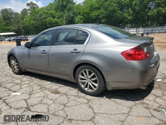 2007 Infiniti G35 Journey with VIN JNKBV61E67M728785, listed as a Copart auction lot 56400445 with 181,939 mi miles and Clean Title. Bid and sale history available at DreamBid. Image 2.