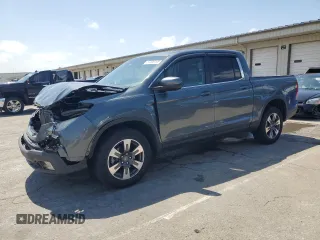 2019 Honda Ridgeline RTL with VIN 5FPYK3F51KB026815, listed as a Copart auction lot 57306165 with 47,405 mi miles and Salvage title. Bid and sale history available at DreamBid. Image 1.