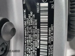 2019 Toyota C-HR XLE with VIN NMTKHMBX5KR076928, listed as a Copart auction lot 44742025 with Not Provided miles and Salvage Title. Bid and sale history available at DreamBid. Image 15.