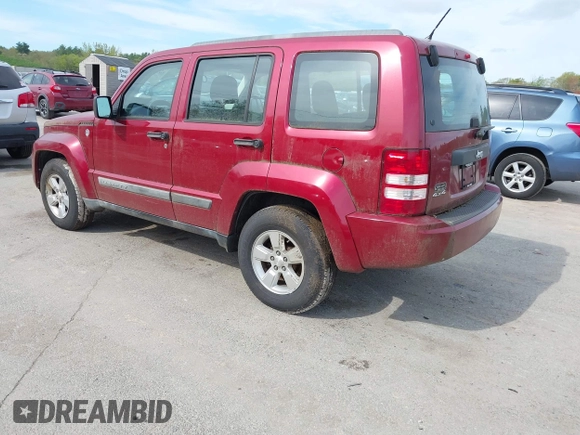 2012 Jeep Liberty Sport with VIN 1C4PJMAK0CW122555, listed as a IAAI auction lot 42210616 with 84,595 mi miles and . Bid and sale history available at DreamBid. Image 3.