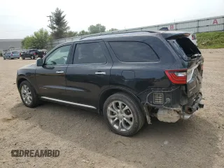 2018 Dodge Durango Citadel Anodized Platinum with VIN 1C4SDJET7JC328067, listed as a Copart auction lot 60412275 with 106,683 mi miles and Clean title. Bid and sale history available at DreamBid. Image 2.