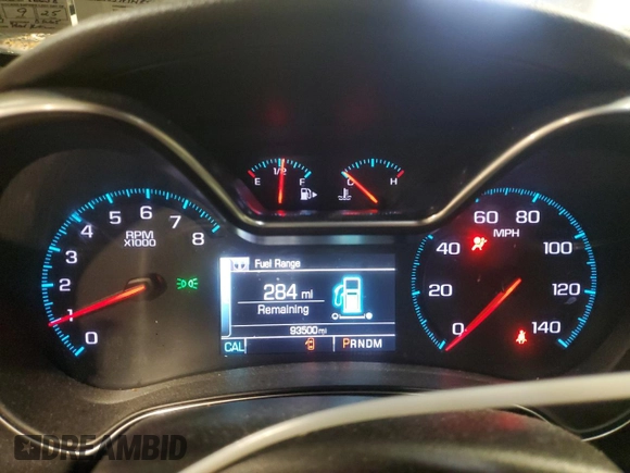 2015 Chevrolet Impala LT с VIN 2G1125S37F9148561, выставлен на аукционе Copart как лот 57534315 с пробегом 93 500 миль миль и Списание • Salvage title. История ставок и продаж доступна на DreamBid. Изображение 9.