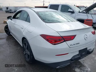 2021 Mercedes-Benz CLA 250 with VIN W1K5J4GB6MN151652, listed as a IAAI auction lot 41301347 with 84,677 mi miles and . Bid and sale history available at DreamBid. Image 3.