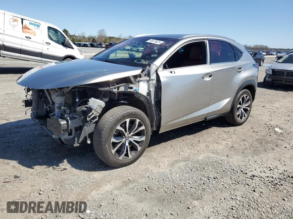 2017 Lexus NX 200t z VIN JTJBARBZ4H2128616, wystawiony jako Copart lot #48675625 z przebiegiem 79 301 mil mil oraz Szkoda całkowita • Salvage title. Historia ofert i sprzedaży dostępna na DreamBid. Obrazek 1.