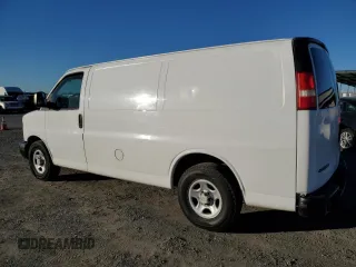 2005 Chevrolet Express Cargo Van with VIN 1GCFG15TX51223338, listed as a Copart auction lot 88510005 with 375,641 mi miles and Clean Title. Bid and sale history available at carsss.com. Image 2.