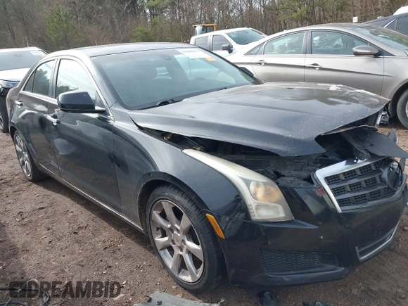 2013 Cadillac ATS with VIN 1G6AA5RX4D0141578, listed as a IAAI auction lot 41406633 with 147,483 mi miles and . Bid and sale history available at DreamBid. Image 1.
