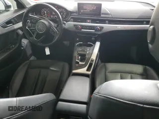 2017 Audi A4 Premium Plus with VIN WAUENAF44HN009318, listed as a Copart auction lot 57634515 with 53,636 mi miles and Salvage title. Bid and sale history available at DreamBid. Image 8.