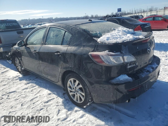 2013 Mazda 3 i Grand Touring with VIN JM1BL1W74D1775220, listed as a Copart auction lot 45549995 with 159,811 mi miles and Salvage Title. Bid and sale history available at carsss.com. Image 2.