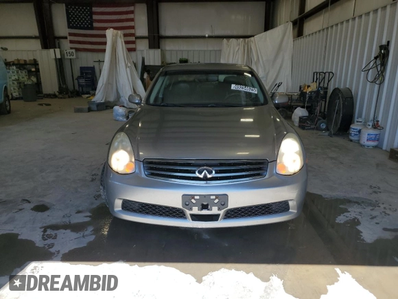2006 Infiniti G35 with VIN JNKCV51F76M613246, listed as a Copart auction lot 49254625 with 215,129 mi miles and Clean Title. Bid and sale history available at carsss.com. Image 5.