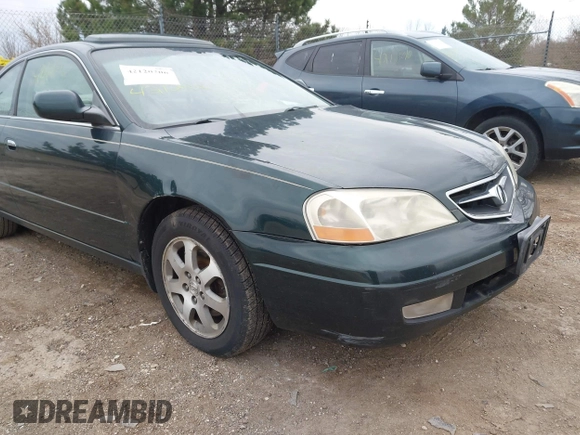 2001 Acura CL with VIN 19UYA42411A012162, listed as a IAAI auction lot 42120206 with 221,119 mi miles. Bid and sale history available at carsss.com. Image 6.