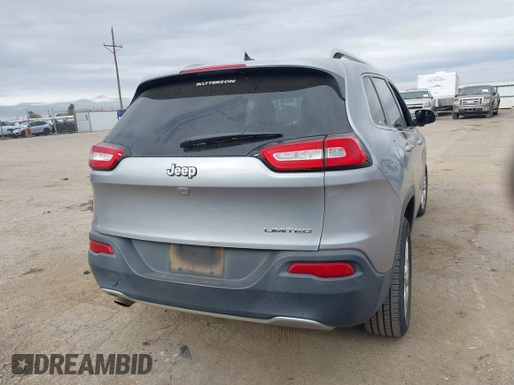 2014 Jeep Cherokee Limited with VIN 1C4PJLDB2EW160202, listed as a IAAI auction lot 41031874 with 168,181 mi miles. Bid and sale history available at carsss.com. Image 15.