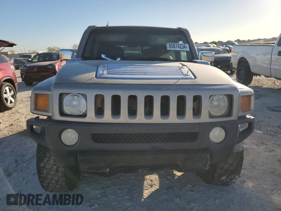 2007 Hummer H3 SUV with VIN 5GTDN13E078199569, listed as a Copart auction lot 85874234 with 204,754 mi miles and Salvage Title. Bid and sale history available at carsss.com. Image 5.
