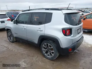 2016 Jeep Renegade Latitude with VIN ZACCJABT6GPE12404, listed as a IAAI auction lot 41688658 with 94,306 mi miles. Bid and sale history available at carsss.com. Image 3.