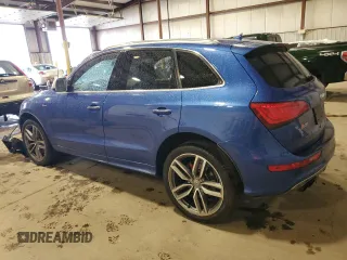 2016 Audi SQ5 Premium Plus with VIN WA1CCAFPXGA060901, listed as a Copart auction lot 58714495 with 64,021 mi miles and Salvage title. Bid and sale history available at DreamBid. Image 2.