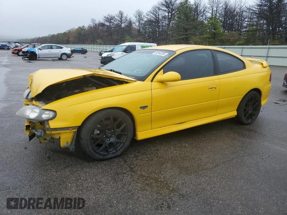 2004 Pontiac GTO with VIN 6G2VX12GX4L213549, listed as a Copart auction lot 54344355 with 53,580 mi miles and Salvage Title. Bid and sale history available at carsss.com. Image 1.
