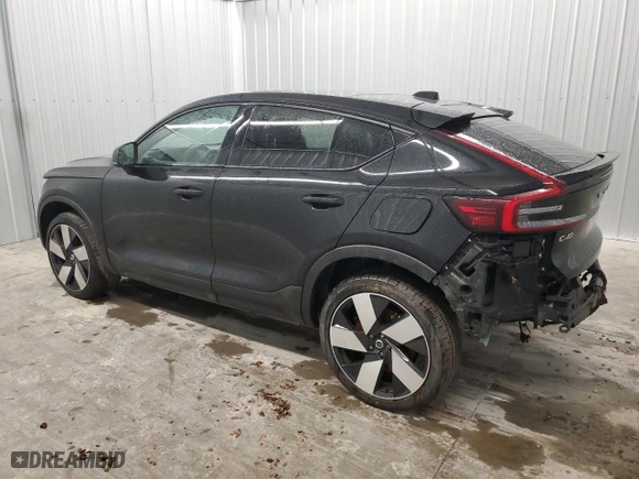 2023 Volvo C40 Recharge Pure Electric Ultimate with VIN YV4ED3GM9P2063386, listed as a Copart auction lot 72123244 with 17,270 mi miles and Salvage Title. Bid and sale history available at carsss.com. Image 2.