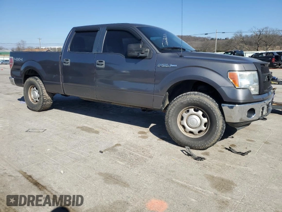 2013 Ford F-150 XL with VIN 1FTFW1EF9DKD91672, listed as a Copart auction lot 48226705 with Not Provided miles and Clean Title. Bid and sale history available at carsss.com. Image 4.