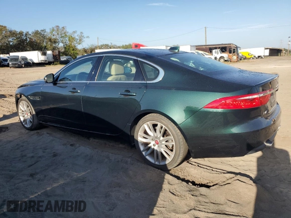 2017 Jaguar XF 35t Prestige with VIN SAJBE4BV1HCY30847, listed as a Copart auction lot 78914324 with 33,592 mi miles and Salvage Title. Bid and sale history available at carsss.com. Image 2.