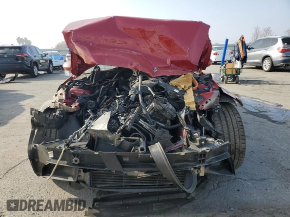 2013 BMW M3 with VIN WBSKG9C52DJ593028, listed as a Copart auction lot 84002484 with 0 mi miles and Salvage Title. Bid and sale history available at carsss.com. Image 5.